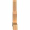 Ekena Millwork Alberta Smooth Timber Gable Bracket, Western Red Cedar, 84"W x 42"H x 5 1/2"D x 5 1/2"F, 12/12 Pitch GBW084X42X0606ALB00SWR - alternate 2